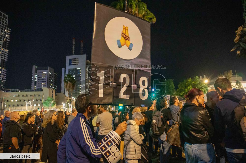 March For Ceasefire - Tel Aviv