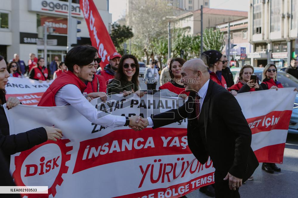 Tax And Income Justice Rally - Izmir