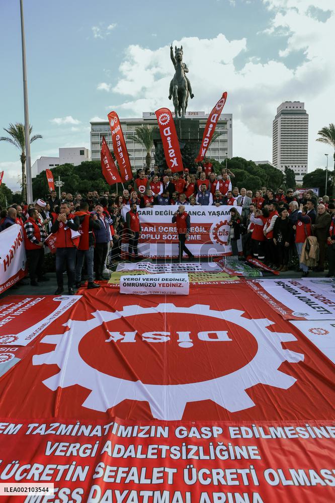 Tax And Income Justice Rally - Izmir