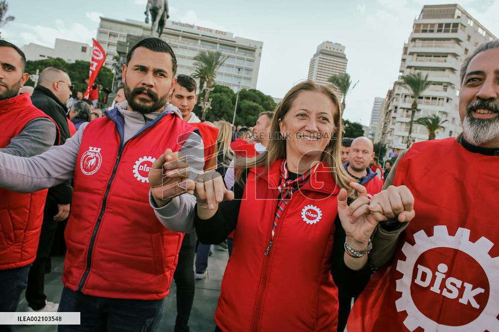 Tax And Income Justice Rally - Izmir