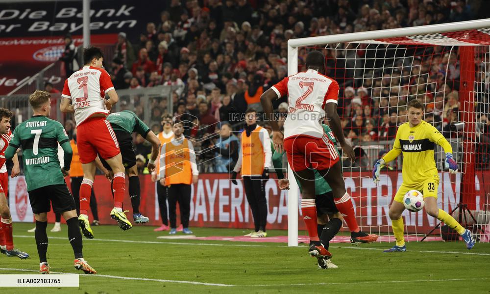 (SP)GERMANY-MUNICH-FOOTBALL-BUNDESLIGA-BAYERN MUNICH VS STUTTGART