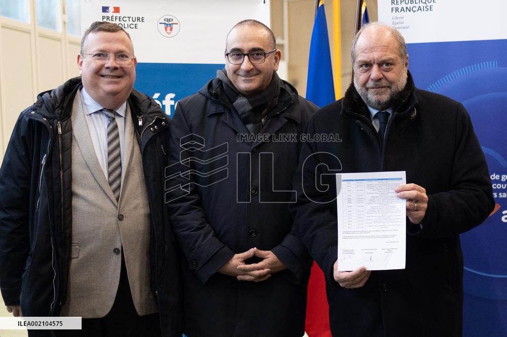 Hand-over of 142 drones to the Paris Police - Issy Les Moulineaux