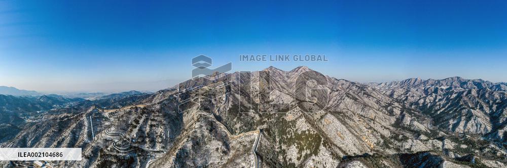 CHINA-BEIJING-BADALING-GREAT WALL-SNOW SCENERY (CN)