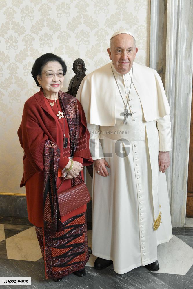 Pope Francis In Private Audiences - Vatican