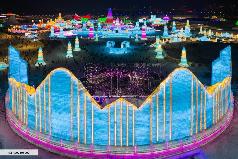 CHINA-HEILONGJIANG-HARBIN-ICE-SNOW WORLD-OPEN (CN)