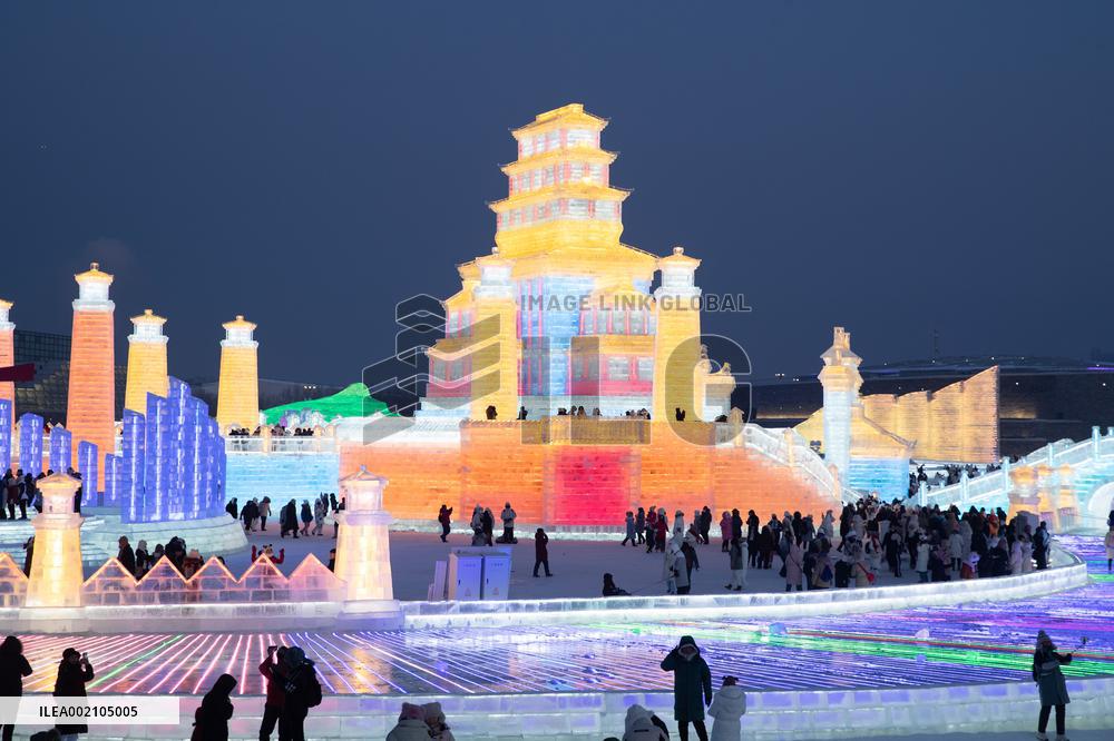 CHINA-HEILONGJIANG-HARBIN-ICE-SNOW WORLD-OPEN (CN)