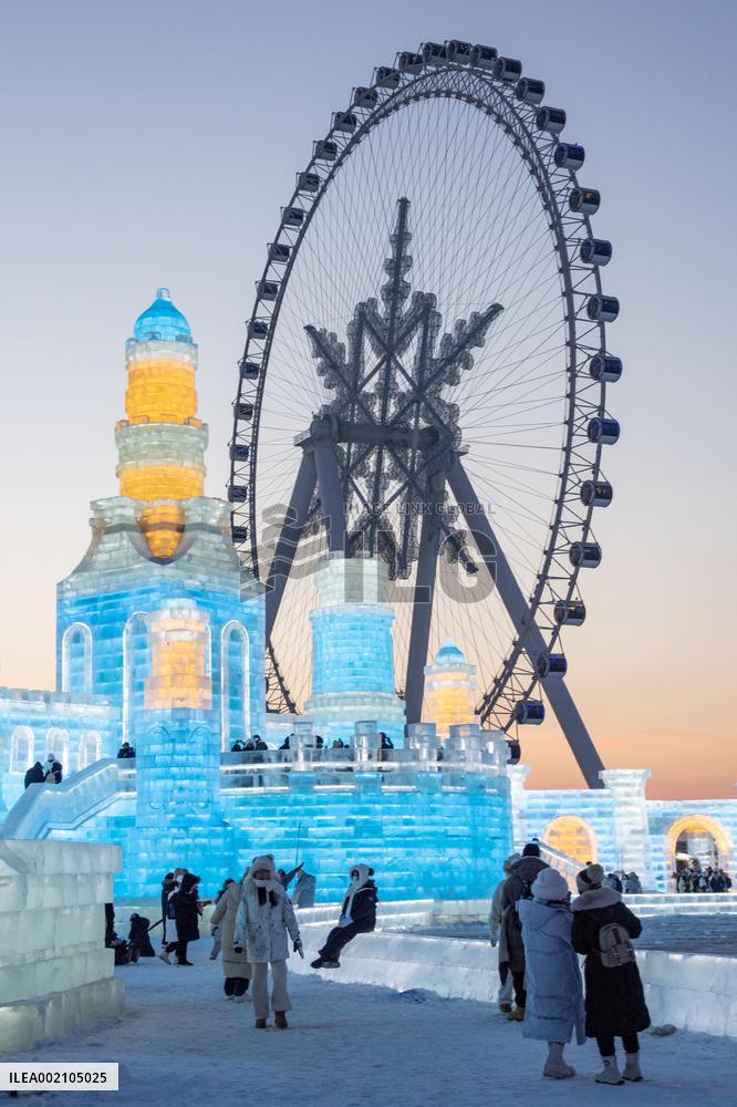 CHINA-HEILONGJIANG-HARBIN-ICE-SNOW WORLD-OPEN (CN)