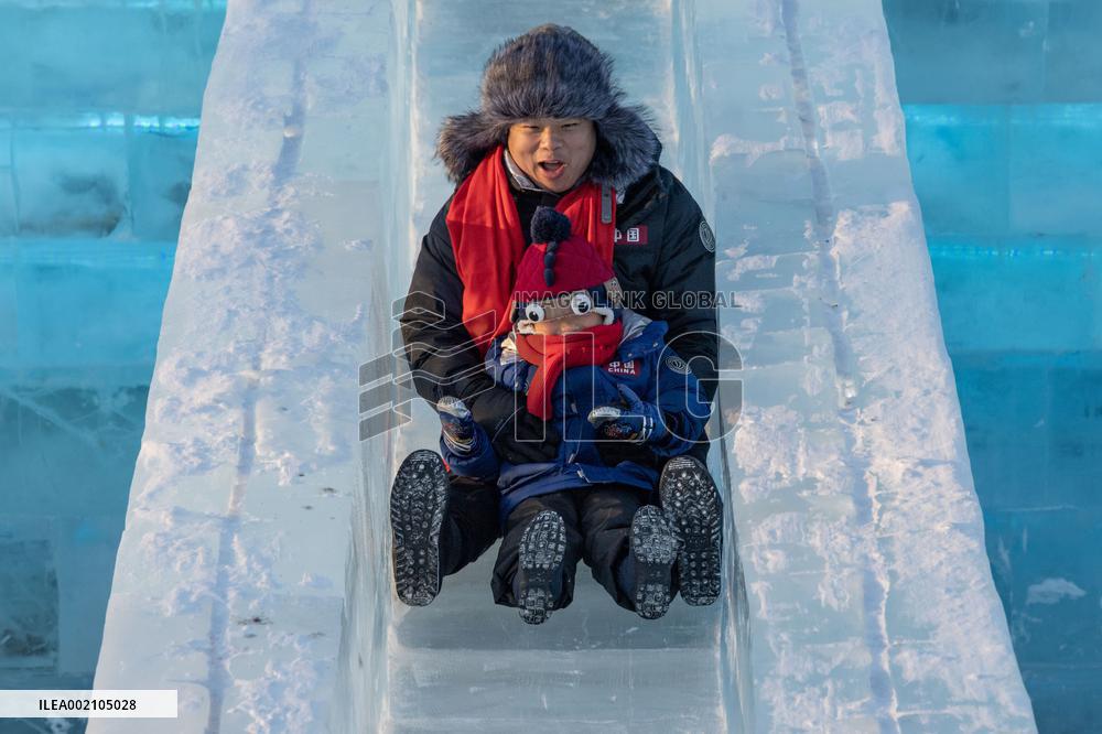 CHINA-HEILONGJIANG-HARBIN-ICE-SNOW WORLD-OPEN (CN)