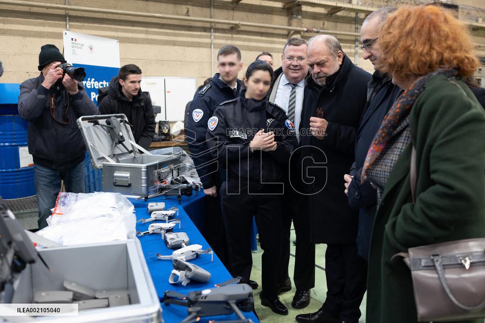 Hand-over of 142 drones to the Paris Police - Issy Les Moulineaux