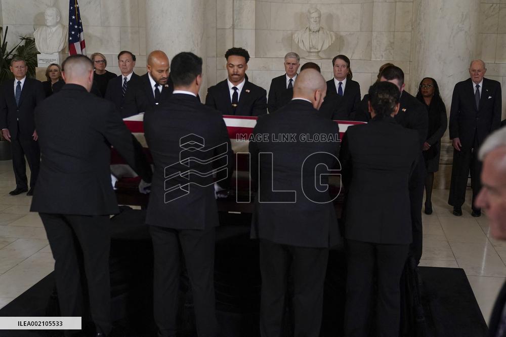 Former Supreme Court Justice O’Connor Lies in Repose - DC