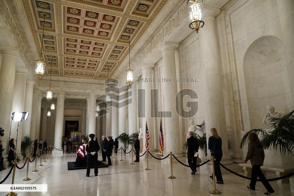 Former Supreme Court Justice O’Connor Lies in Repose - DC