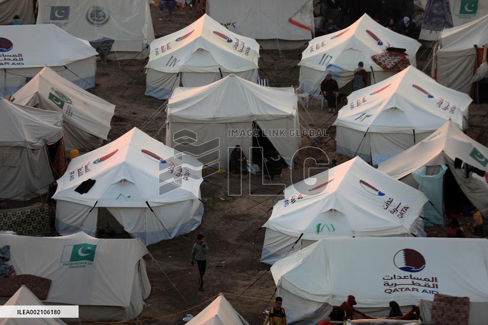 MIDEAST-GAZA-RAFAH-DISPLACED PALESTINIANS