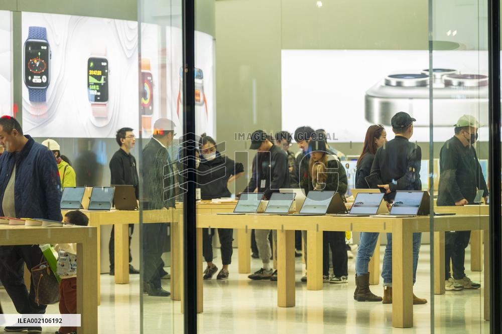 An Apple Store in Nanjing