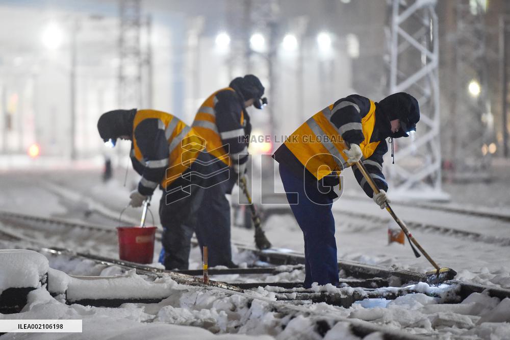 Railway Deicing in Nanjing