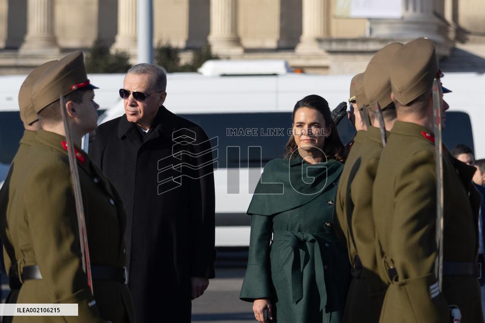 HUNGARY-BUDAPEST-TÜRKIYE-PRESIDENT-VISIT