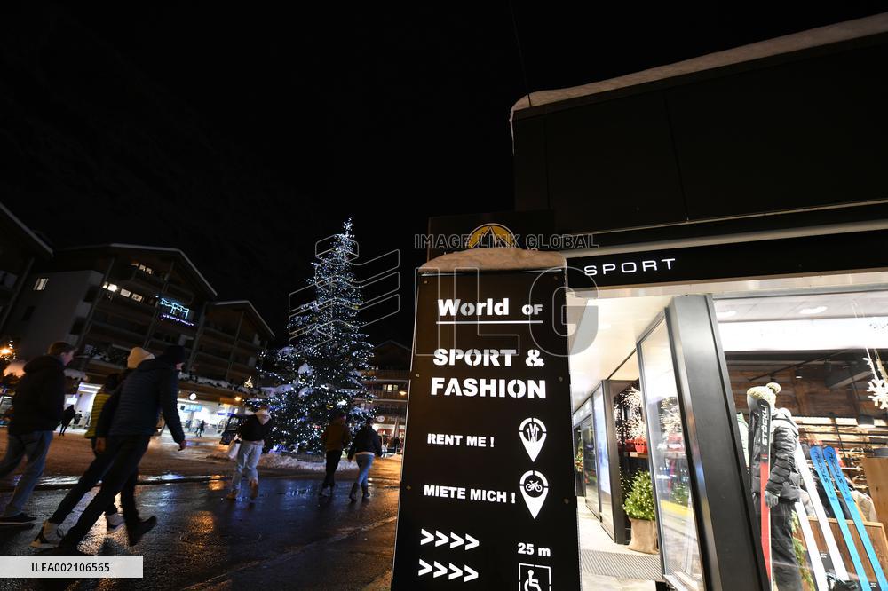 (SP)SWITZERLAND-ZERMATT-WINTER SPORTS-ECONOMY