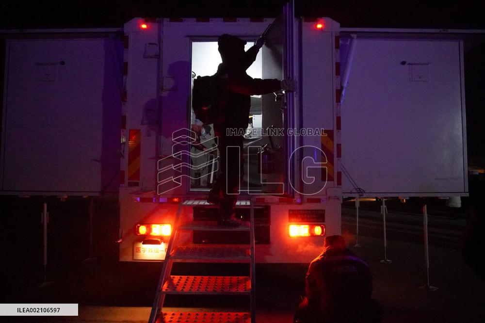 (SpotNews)CHINA-GANSU-LINXIA-EARTHQUAKE (CN)