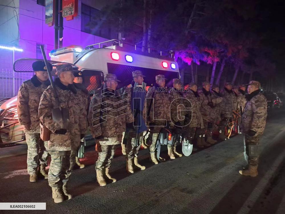 (SpotNews)CHINA-GANSU-LINXIA-EARTHQUAKE (CN)