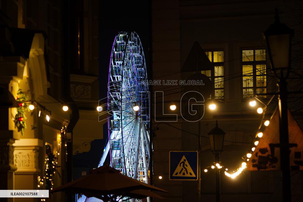 Christmas season in Kyiv