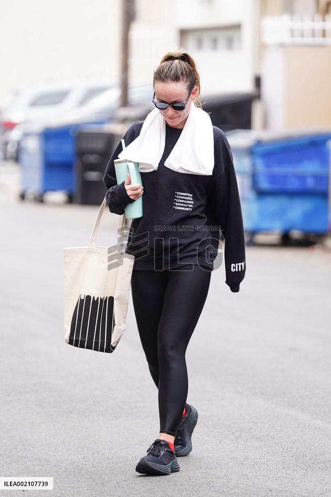 Olivia Wilde Hits The Gym - LA