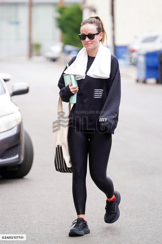 Olivia Wilde Hits The Gym - LA
