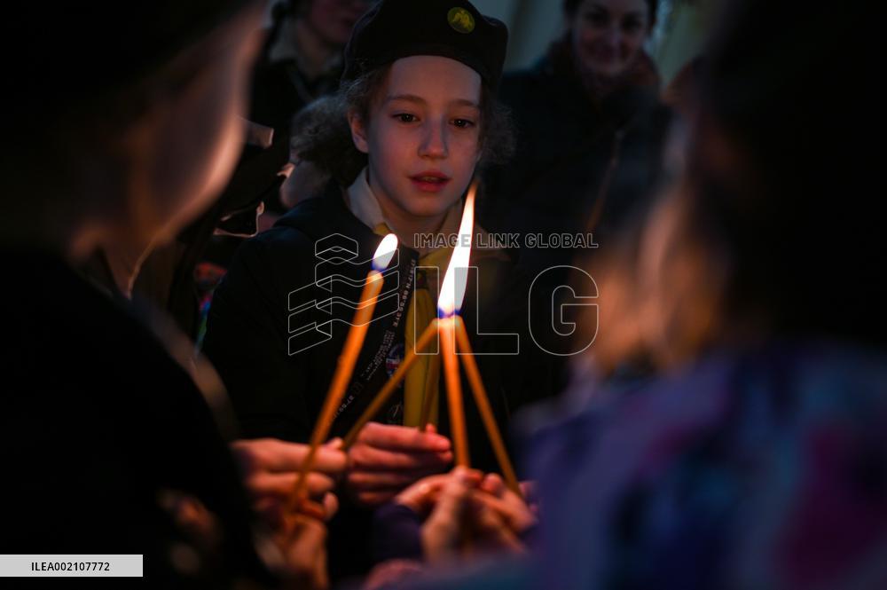 Bethlehem Peace Light in Lviv