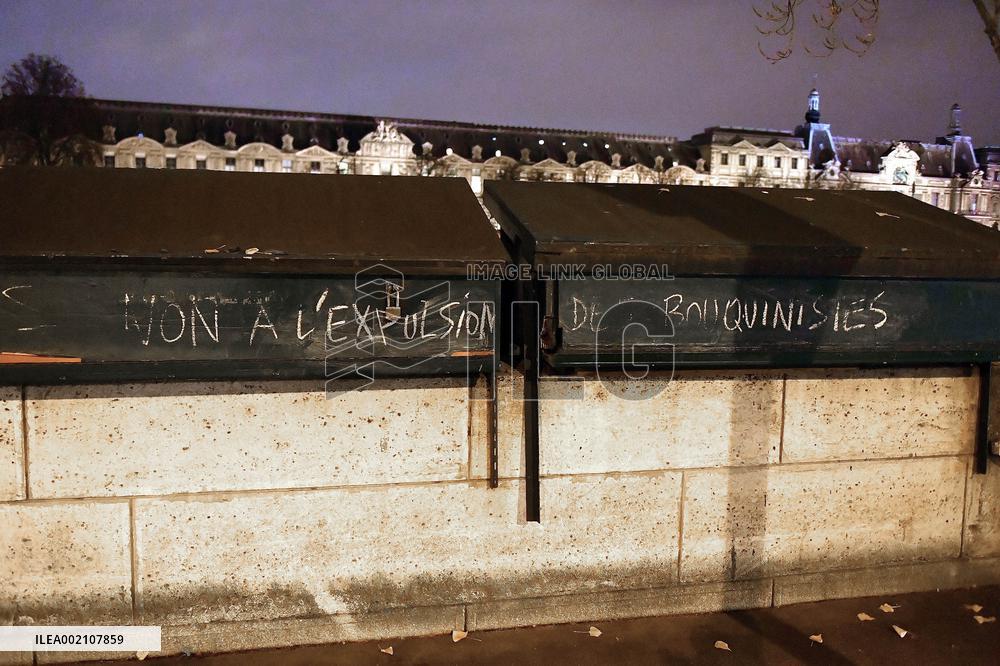 Booksellers Angry At Plans To ‘Hide’ Their Stalls During Olympics - Paris