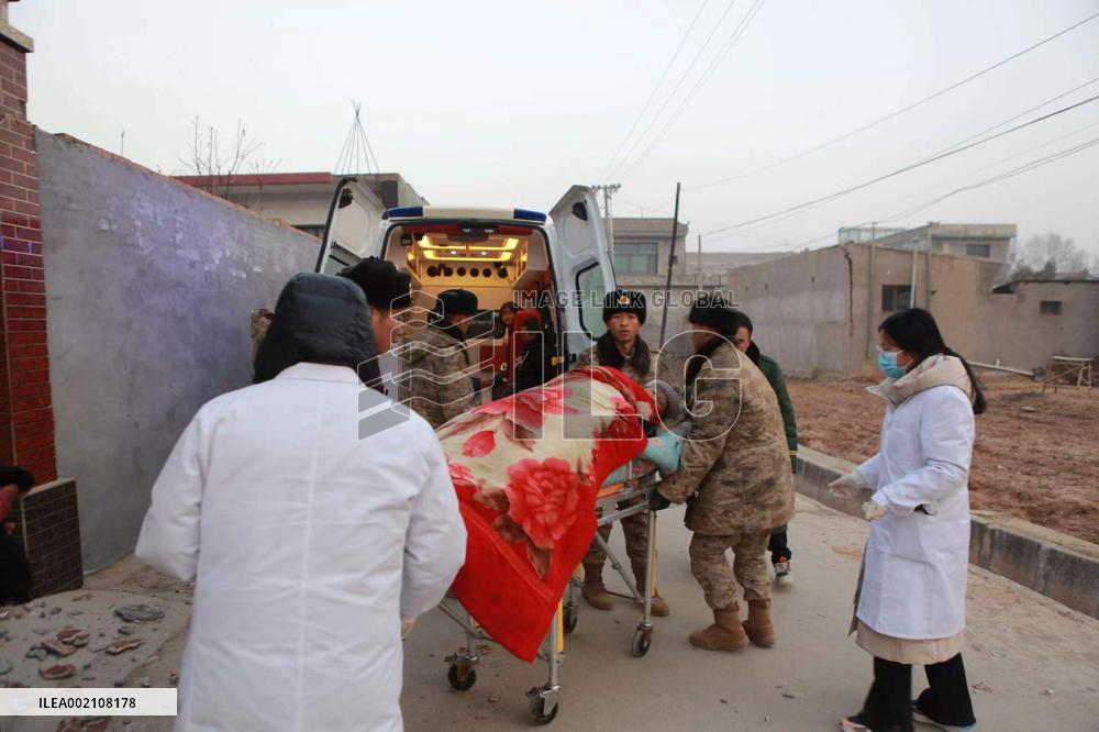 CHINA-GANSU EARTHQUAKE-ARMED FORCES (CN)