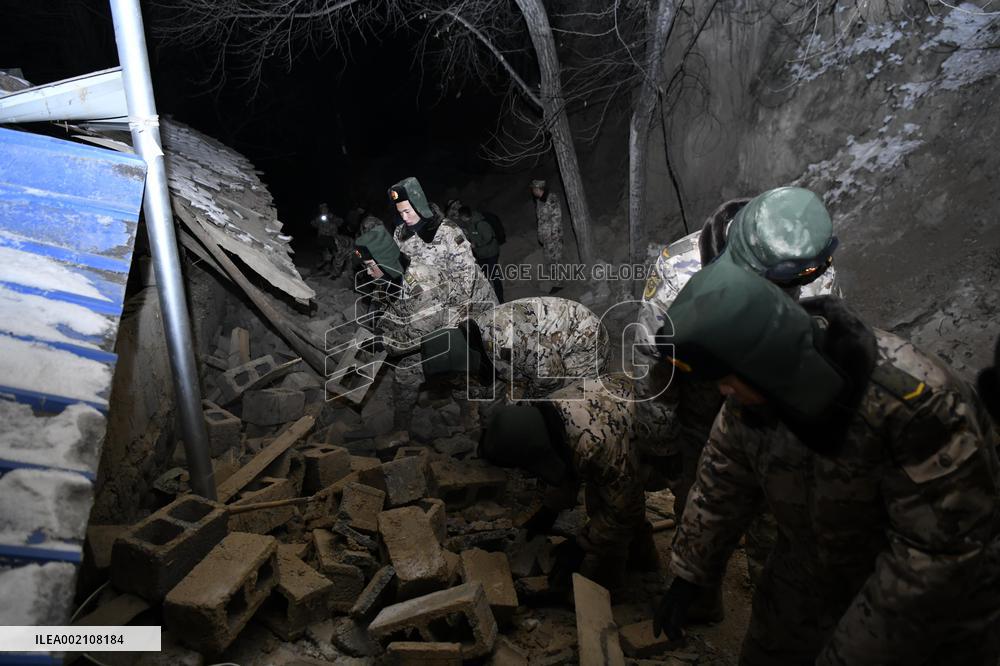 CHINA-GANSU EARTHQUAKE-ARMED FORCES (CN)