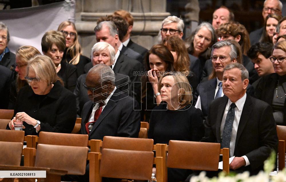 Funeral Service Of The Former Supreme Court Justice Sandra Day O'Connor
