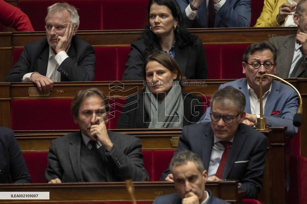 Session of questions to the Government at the French National Assembly