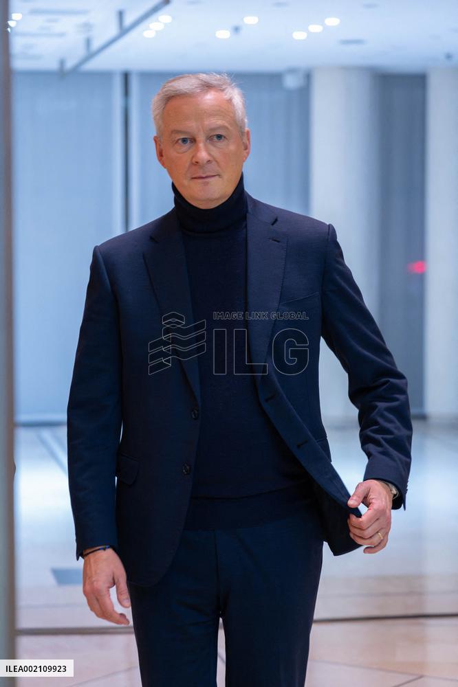 Le Maire And LIndner Meet - Paris