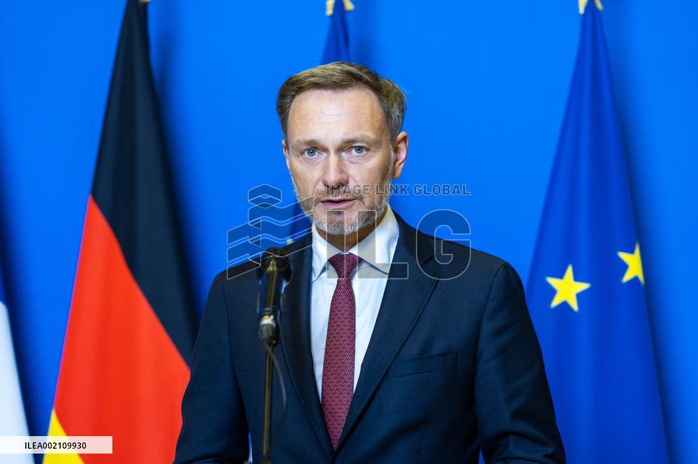 Le Maire And LIndner Meet - Paris