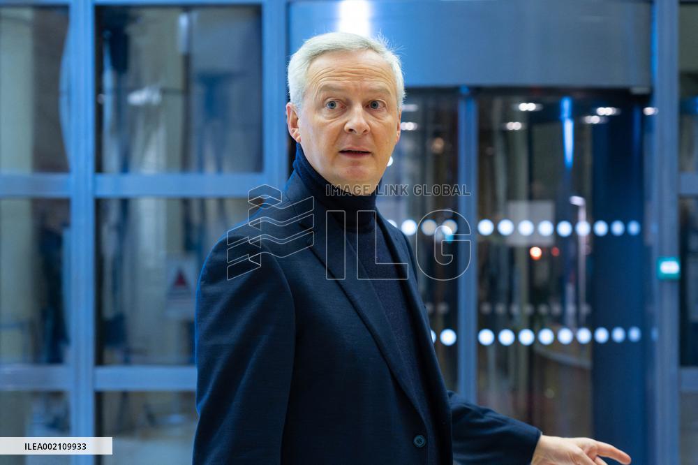 Le Maire And LIndner Meet - Paris