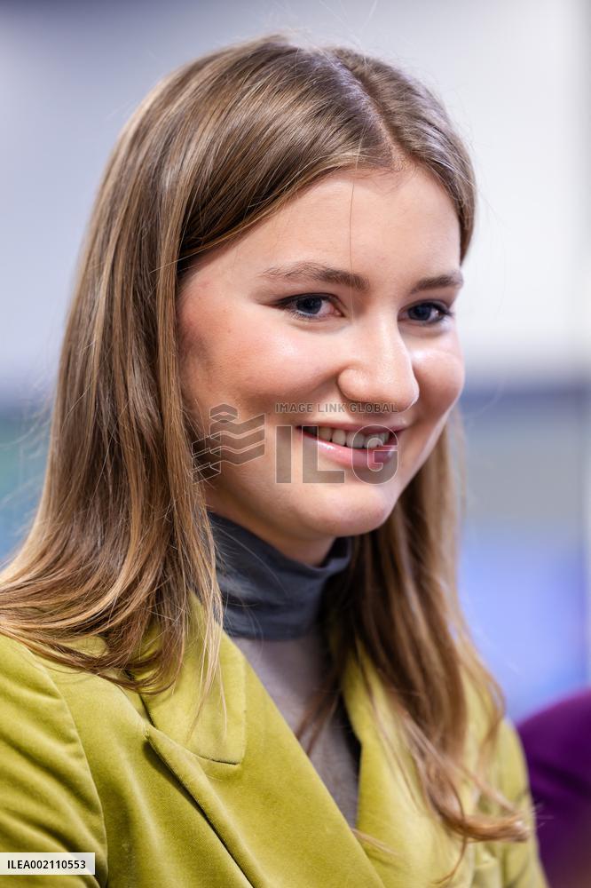 Princess Elisabeth Visit To Children's Hospital - Gent
