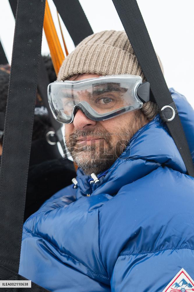 Les Arcs Zipline Gregory Montel