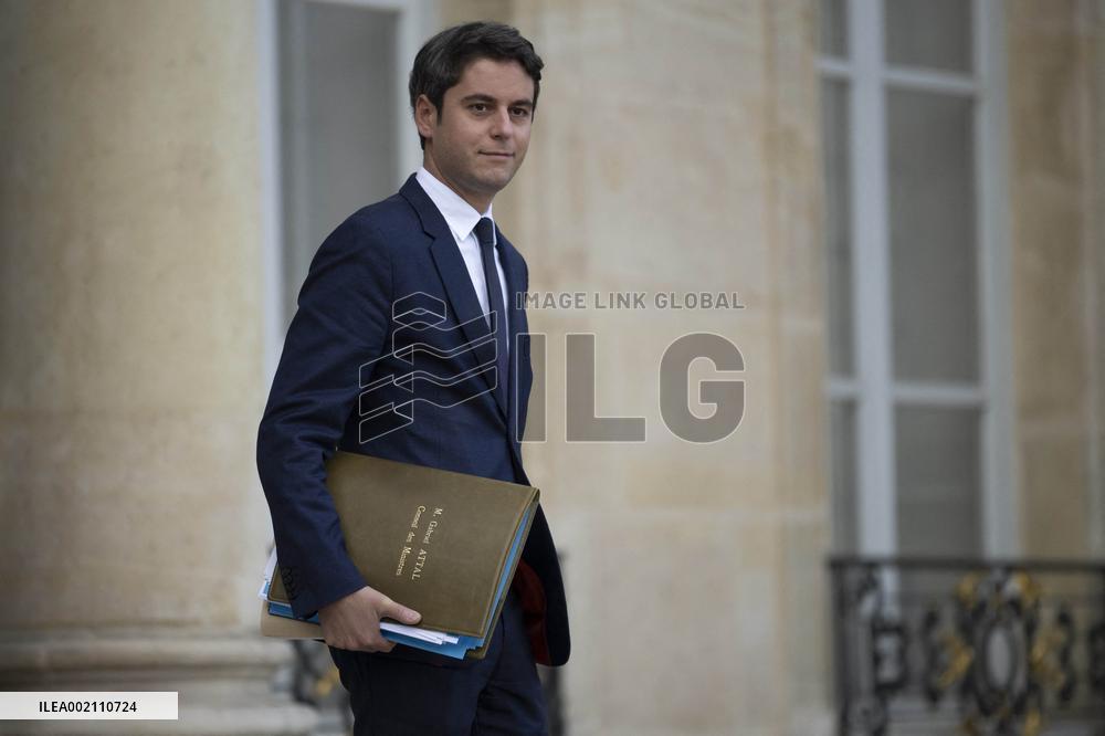 Weekly Cabinet Meeting - Paris