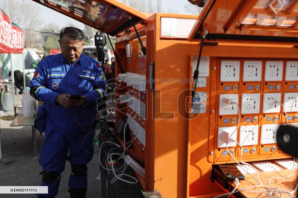 (FOCUS) CHINA-GANSU-JISHISHAN-EARTHQUAKE-TEMPORARY RELOCATION SITE (CN)