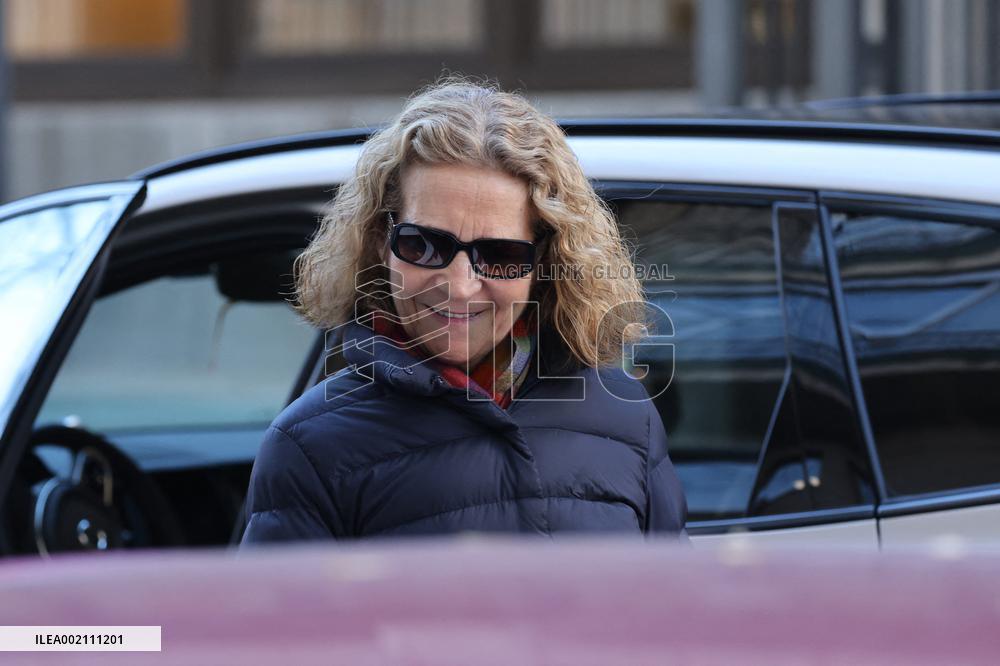 Infanta Elena Celebrates Her 60th Birthday Surrounded By Her Family