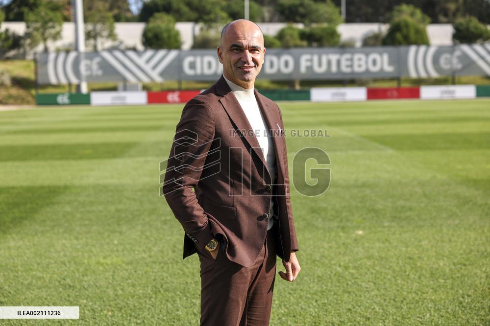 Portuguese National Football Coach Roberto Martinez