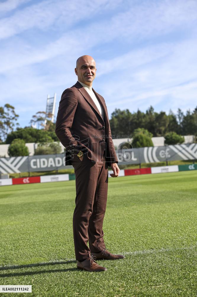 Portuguese National Football Coach Roberto Martinez