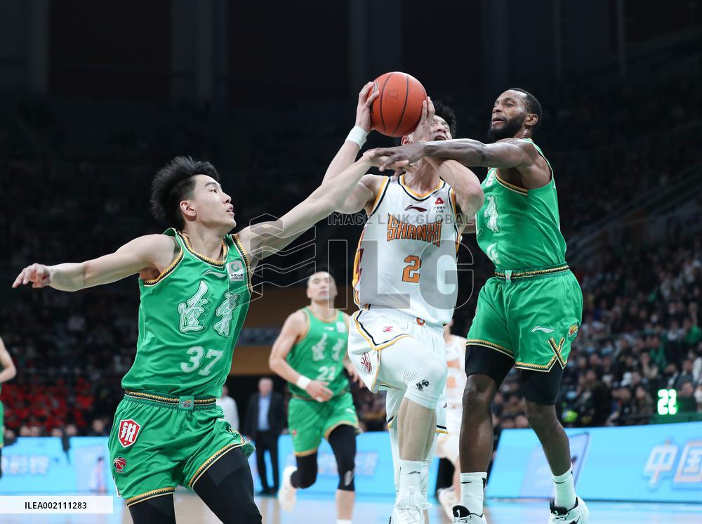 (SP)CHINA-SHENYANG-BASKETBALL-CBA LEAGUE-SHANXI VS LIAONING (CN)