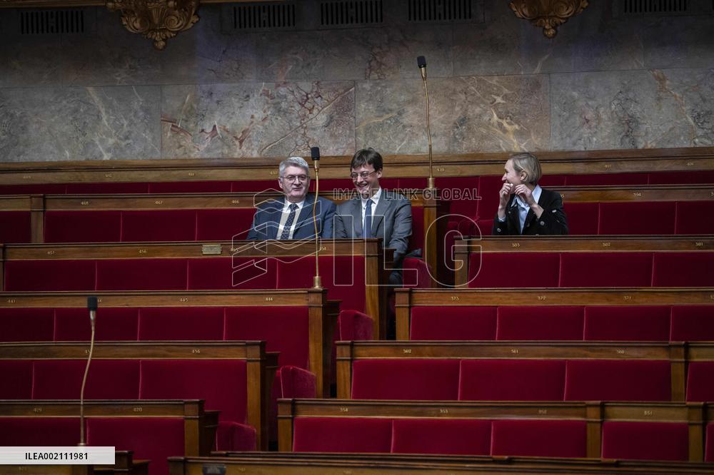 Questions to the government at the National Assembly - Paris