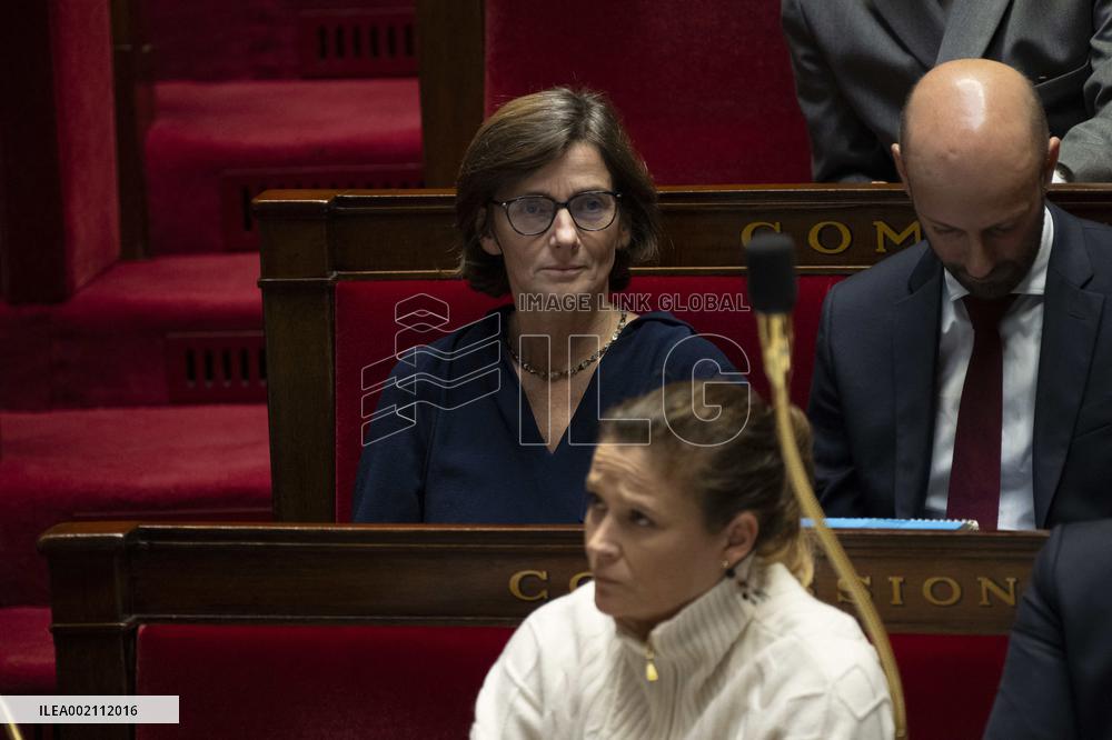 Questions to the government at the National Assembly - Paris