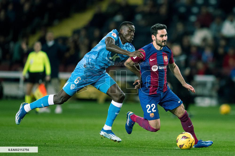 (SP)SPAIN-BARCELONA-FOOTBALL-SPANISH LEAGUE-BARCELONA VS ALMERIA