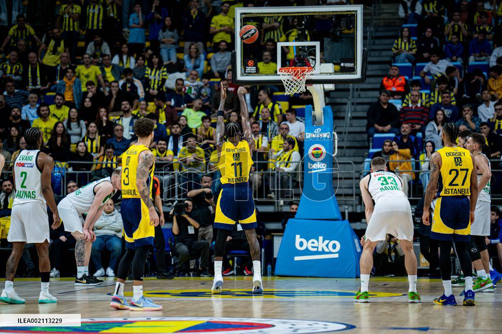 EuroLeague - Fenerbahce Beko Istanbul v Zalgiris Kaunas