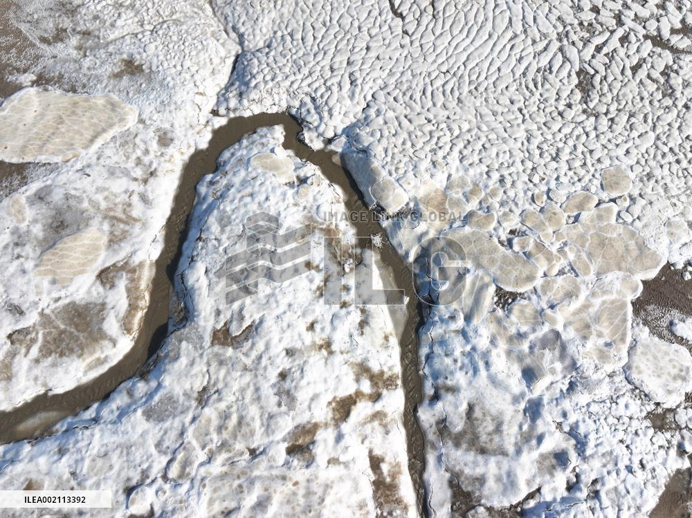 Sea Ice Landscape in Lianyungang