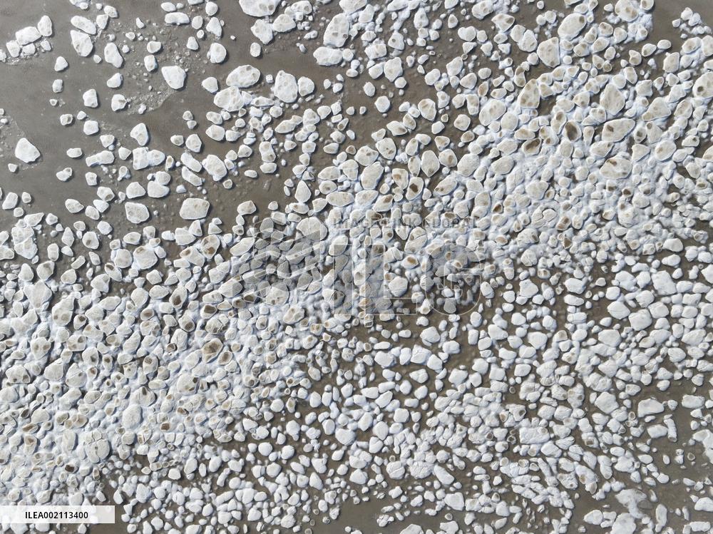 Sea Ice Landscape in Lianyungang