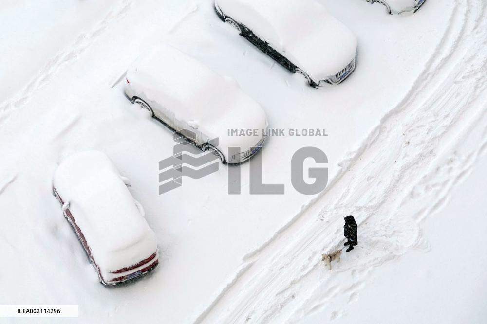 Snow Depth Record in Yantai