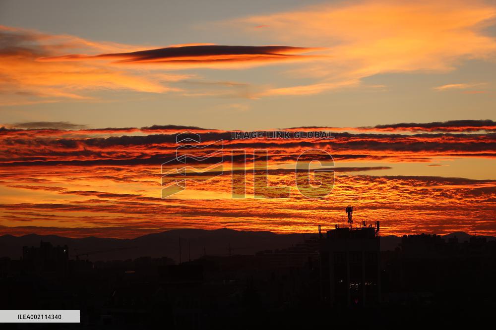 Sunset in Ivano-Frankivsk